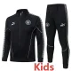 25-26 Man City Black Kids Jacket Tracksuit #E25239(童装)