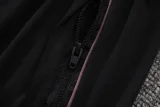 25-26 RMA Gray Purple Kids Half Pull Tracksuit #E25236(童装)(半拉链)