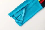 26-27 Spain Royal blue Half Pull Tracksuit #01(半拉链)