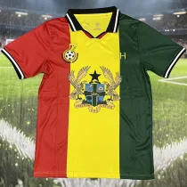 26-27 Ghana Red Yellow Green Special Edition Fans Soccer Jersey