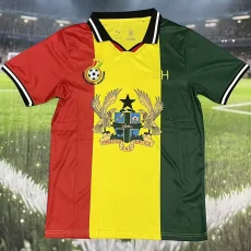 26-27 Ghana Red Yellow Green Special Edition Fans Soccer Jersey