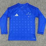 26-27 Cruzeiro Home Long Sleeve Soccer Jersey (长袖)