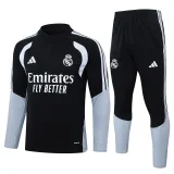 26-27 RMA Black Half Pull Tracksuit #B26013(半拉链)