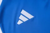 26-27 Cruzeiro Fancy blue Half Pull Tracksuit #B26011(半拉链)