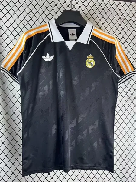 25-26 RMA Black Casual Edition Fans Training Shirts (有领)黑色