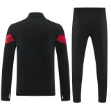 2026 JOM Black Half Pull Tracksuit #815(半拉链)