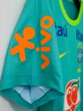 2024 Brazil Lake Green Retro Training shirts