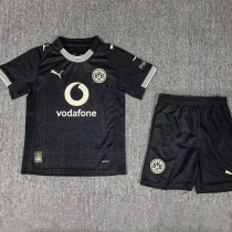 25-26 Dortmund Rote Erde 100th Anniversary Kids Soccer Jersey