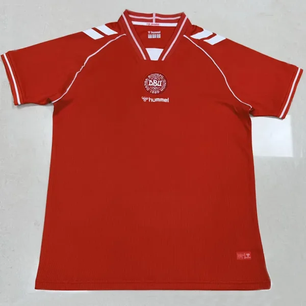 26-27 Denmark Home Fans Soccer Jersey