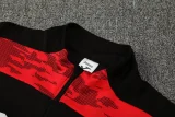 2026 JOM Black Half Pull Tracksuit #815(半拉链)