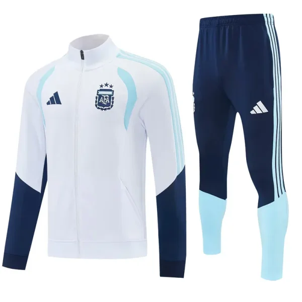 26-27 Argentina White Jacket Tracksuit