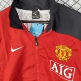 2007-2008 Man Utd Red Retro Windbreaker