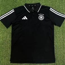 26-27 Germany Black Polo Short Sleeve