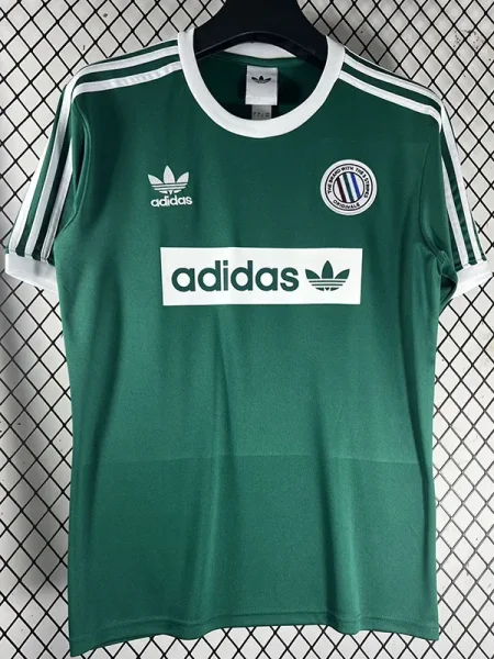 2026 Ad Oasis Joint Edition Green T-Shirt (绿色白边)
