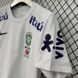 25-26 Brazil White Training shirts (广告版)