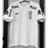25-26 Brazil White Training shirts (广告版)