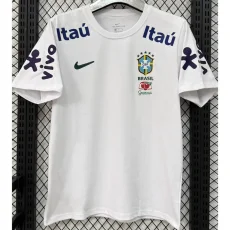 25-26 Brazil White Training shirts (广告版)