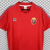 1983 Osasuna Home Retro Soccer Jersey (带章)