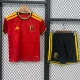 26-27 Belgium Home Kids Soccer Jersey