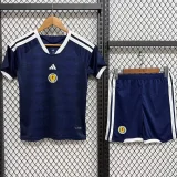 26-27 Scotland Away Kids Soccer Jersey