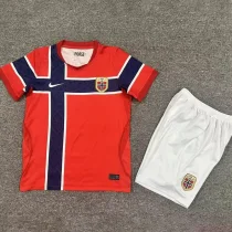 26-27 Norway Home Kids Soccer Jersey