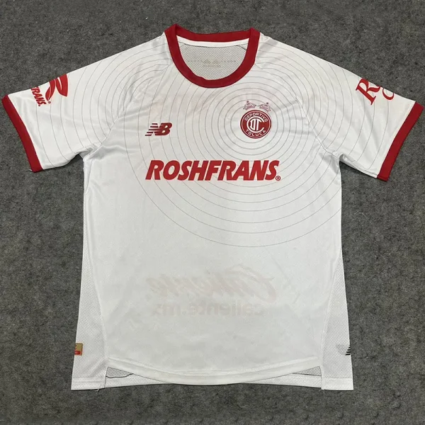 25-26 Toluca Double-Champion White Fans Soccer Jersey (双皇冠)