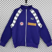 1986-1987 Fiorentina Purple Jacket #单夹克