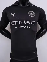 25-26 Man City Away Player Version Soccer Jersey