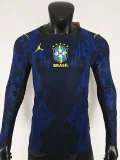 26-27 Brazil Away Long Sleeve Player Version Soccer Jersey (长袖球员)