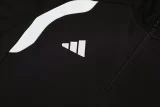 2026 AD Black Half Pull Tracksuit #814(半拉链)