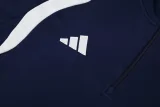 2026 AD Royal blue Half Pull Tracksuit #814(半拉链)