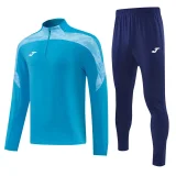2026 JOM Lake blue Half Pull Tracksuit #815(半拉链)