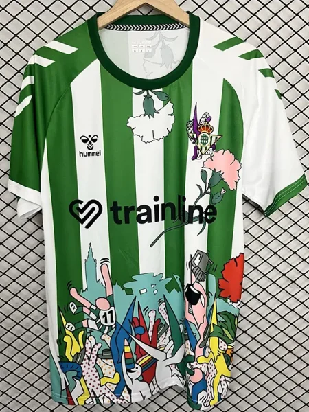 2026 Real Betis Special Edition Fans Soccer Jersey (春季派对)
