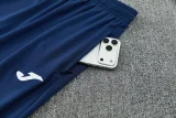 2026 JOM Royal blue Half Pull Tracksuit #815(半拉链)
