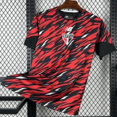 26-27 Sao Paulo Red Black Training shirts
