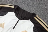 26-27 Flamengo Beige Half Pull Tracksuit #B26021(半拉链)