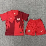 26-27 Canada Home Kids Soccer Jersey