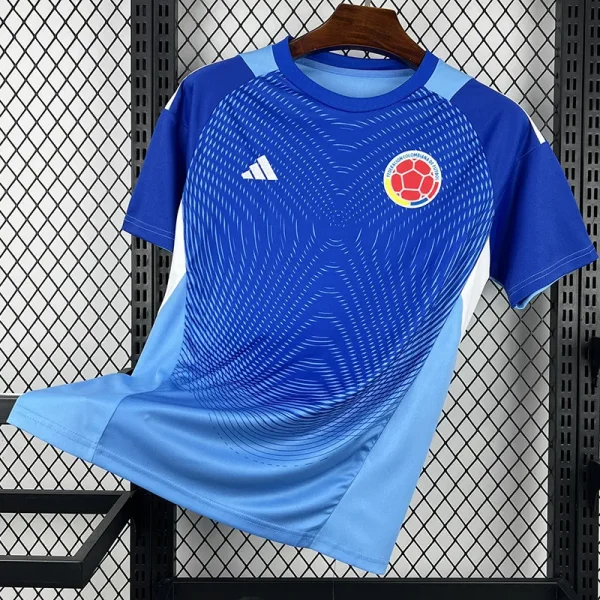 26-27 Colombia Blue Goalkeeper Fans Soccer Jersey