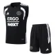 26-27 Inter Miami Black Tank top and shorts suit #D26021