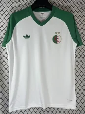 26-27 Algeria White Green Fans Training shirts