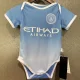26-27 Man City Home Baby Infant Crawl Suit