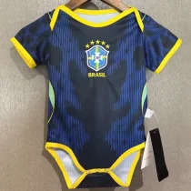 26-27 Brazil Away Baby Infant Crawl Suit