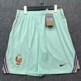 26-27 France Away Shorts Pants (浅绿色)