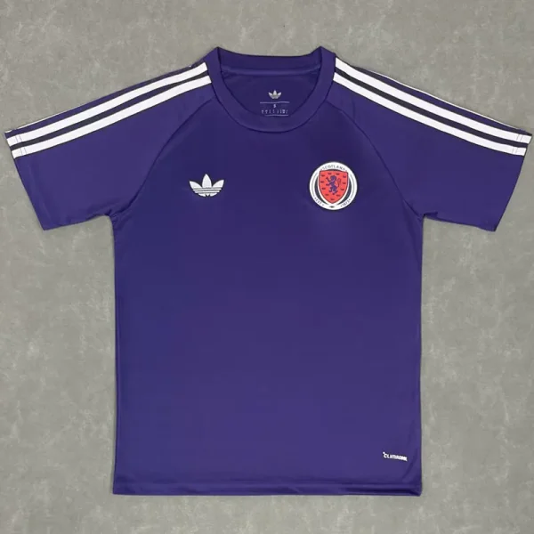 25-26 Scotland Casual Edition Purple Training shirts