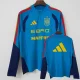 26-27 Spain Blue Top Half Pull Tracksuit (半拉上衣)