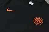 26-27 INT Black Polo Tracksuit (圆领)