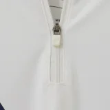 2026-27 Argentina White Top Half Pull Tracksuit (半拉上衣)