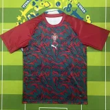 26-27 Portugal Red Fans Training shirts