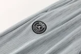 26-27 PSG White Gray Half Pull Tracksuit (半拉链)