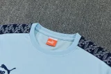 26-27 Man City Light blue Polo Tracksuit (圆领)